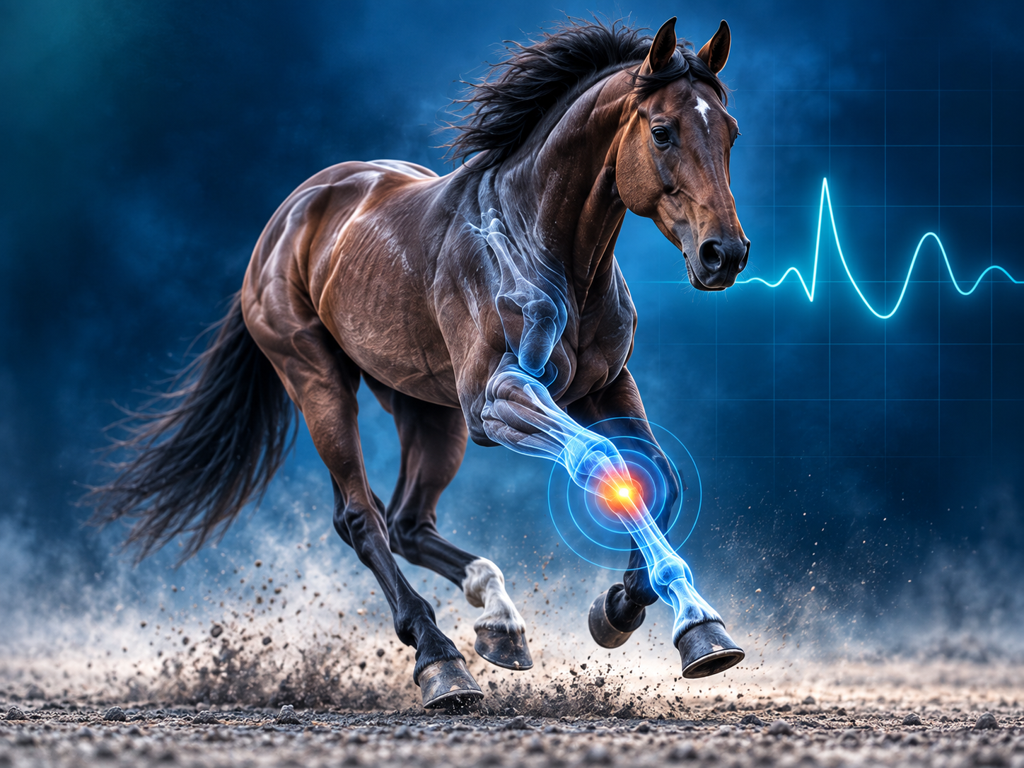 Athlete horse within the AnGen Vet care pathway